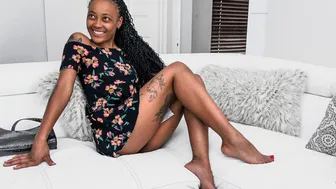 Ebony hot teen amateur taped fucking white agent to get modeling job