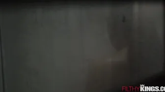 Lovers Have Hard Sex into Front of Peeping Tom