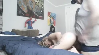 Cheating mom Rubs and Long Stroked by Neighbors while Hubby is at