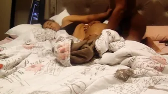 Gigantic Ass Redbone Wakes up to Rough PENIS