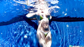 Big Tit Skinny Dip: Lana Ivans