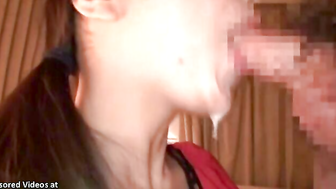 Japanese sweet girlfriend enjoys getting face fucked More at Elitejavhd.com