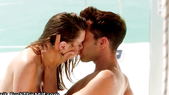 She couldn’t resist a naughty vacation with stranger 15
