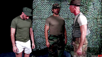 Sarge Owns Their Raw Holes - Silver Steele Seth Santoro  Greg Riley