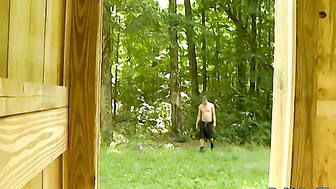 Shack porn video – Mike Gets Some Uncut Meat - Mike Tanner  Logan Stevens 2