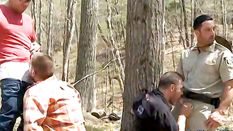Tourist Gangbang In The Woods - Hans Berlin Andrew Fitch Max Sargent  Trevor Knight