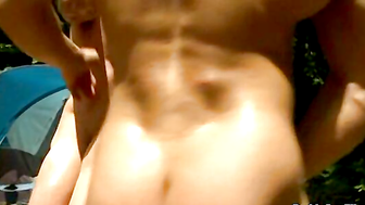 Campsite Cock Hungry Orgy - Part 2 - Brenner Bolton Rocco Steele