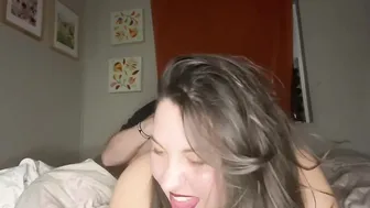 Turned On Fiance enjoying a little Bit of Everything.