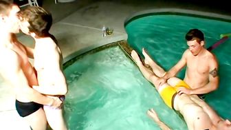 Undie 4-Way - Hot Tub Action - Mike Jeremiah Zack and Kenny