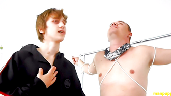 Bondage Boner Predicament - Elis Ataxxx Leo Blue