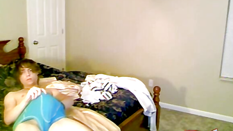 Trace Plays With Himself Through his Underwear - Trace