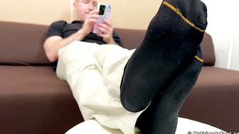 Size porn video – Spy on Baxs Socks  Feet - Bax
