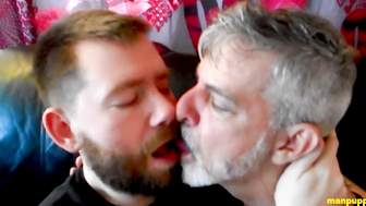 Hot Gay Kissing 29 - Kaleb DeWulf  Richard Lennox