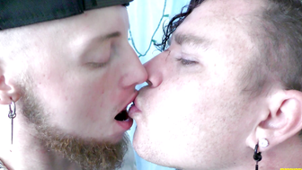 Hot Gay Kissing 21 - JC Dickerson Leo Blue 2