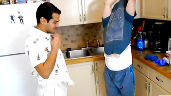 Stretching Out Their Briefs - Elis Ataxxx  Sebastian Cums