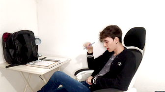 Taking A Break From His Studies - Henry Evans 2