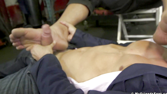 Mechanics Garage Blowjob & Facial with Pornstar Ryland Rye