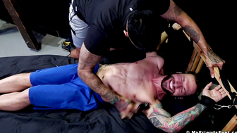 Rikk Tickles Coach Eddie - Eddie