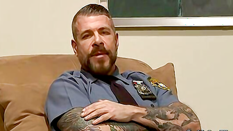 Riding The Biggest Cop Cock - Rocco Steele  Bryan Slater