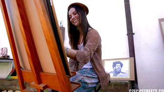 Czech Streets 151: Cum Covered Artist