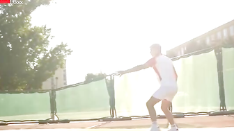 Tennis Players Fuck In Locker Room - Alan Benfelen and Rudy Valentino