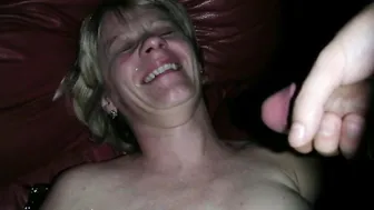 Feeding porn video – Slaves must be fed with cum