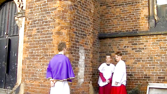 Choir Boys Luke Oscar and Owen Love To Fuck - Luke Desmond Oscar Roberts and Owen Jackson