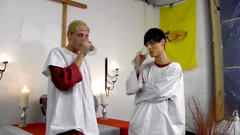 Hot Choir Boys Nail and Skye Fuck Ass - Nail Brooks and Skye Romeo