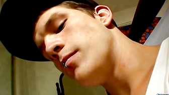 While Watching porn video – Cookies and cum - Eating Cookies and Jerking Off - Lex