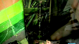 Chilling Out And Beating His Meat - Wyatt Blaze