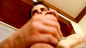 Straight Naked Amateur Guy Jerks Off and Auditions for StraightNakedThugs - Seth G