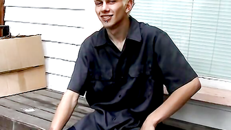 Str8 Boy Foot Show Outdoors - Ian Madrox