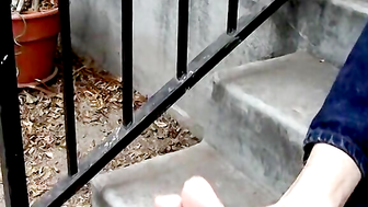 Str8 Boy Foot Show Outdoors - Ian Madrox