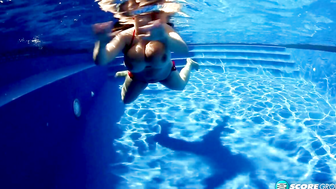 Big Tit Skinny Dip: Terri Jane