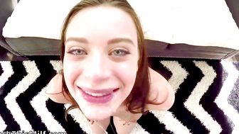 Sexy Stepsister Lana Rhoades Gets Caught Masturbating By Her Stepbrother 21