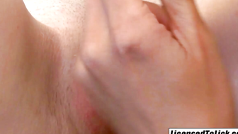 LICENSED TO LICK - Anastasia Rose Munching On Her At Work