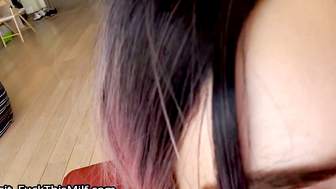 stepsister cum twice on stepbrothers Cock - Amateur Reislin 31