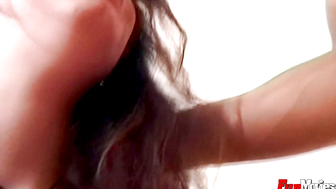 Gorgeous babe gets anally fucked