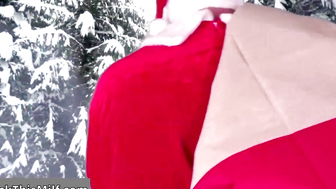 Busty MILF Amanda Breden gets fucked and facial from Santa Clause 8