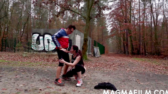 Teen girl has sex with her personal trainer