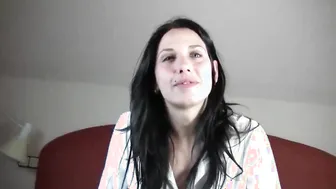 Her first time on camera fucking