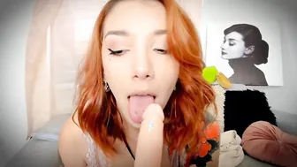 Lustful Ginger is so Freaky and the only way she can Calm