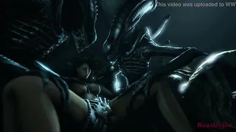 Aliens love to banged PMV