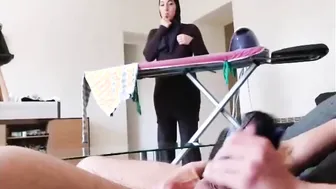 OMG  He pulls out his dick into front of this muslim