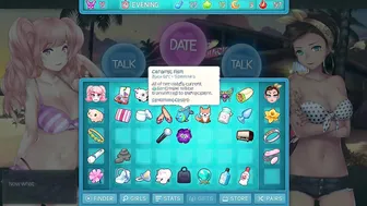 A Punky 18 Year Old and a Gothic chick got it On - HuniePop