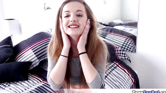Petite stepdaughter Marissa Mae fucked