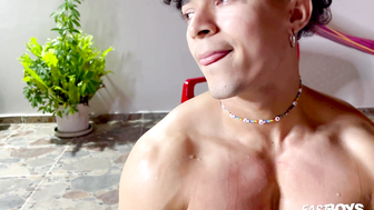 EastBoys Beautiful boy with big dick and abs
