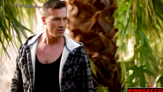Poor porn video – Johnny unleashes series of torments on poor Derek