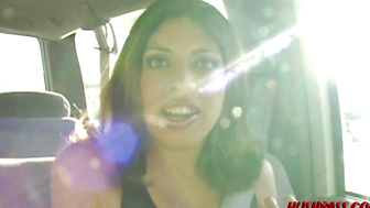 Hot Latina Sophia Gets Her Ass Worshiped in a Threeway