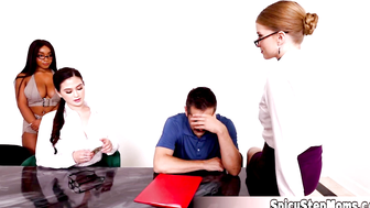 When you are interrogated by pornstars